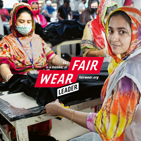 Colección B&C: Calidad europea para sus uniformes personalizados.