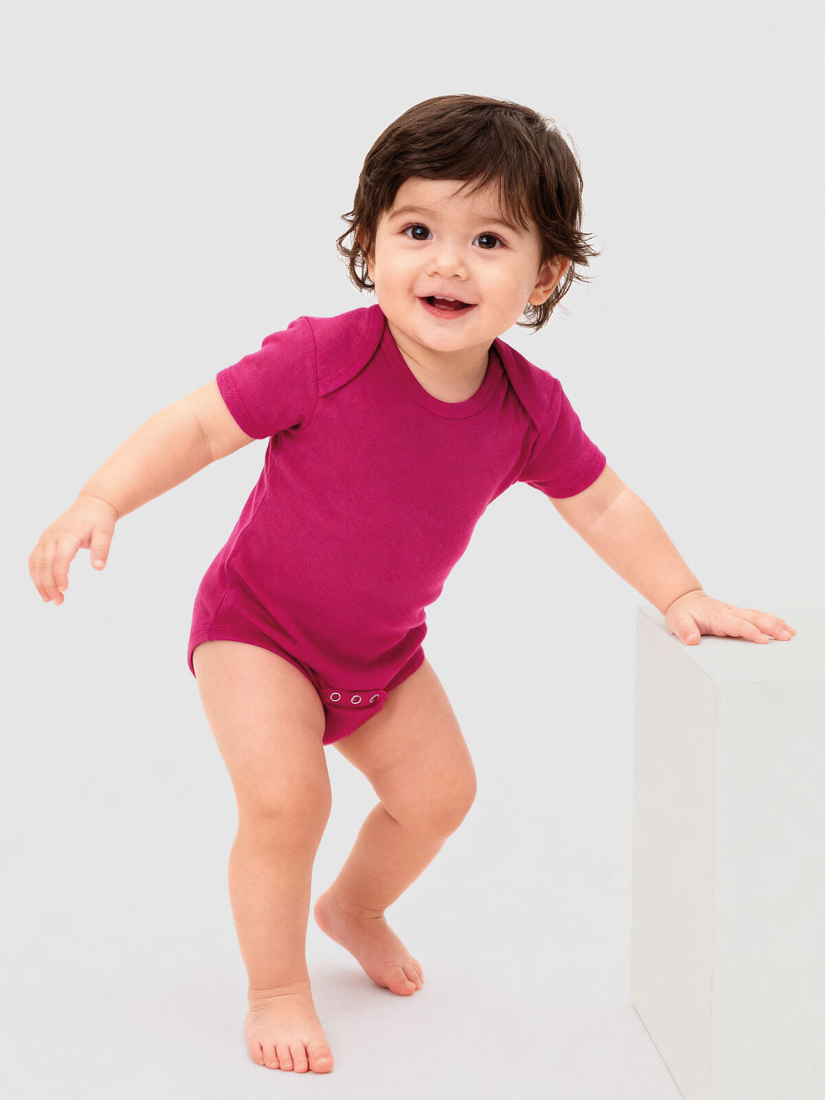 Body de bebé de manga corta