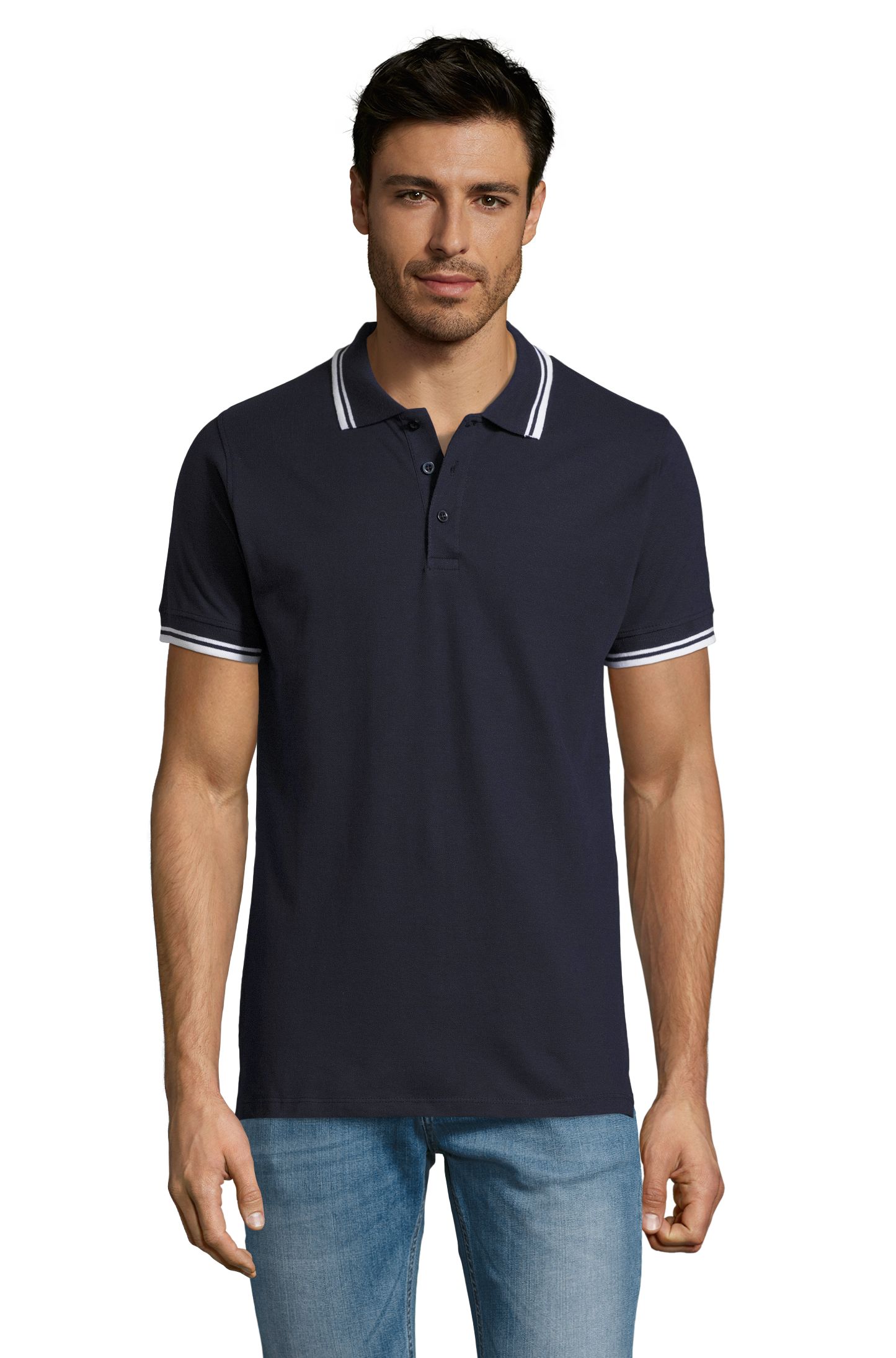 HOMBRES DE PASADENA - 912 - Azul ultramar / Blanco