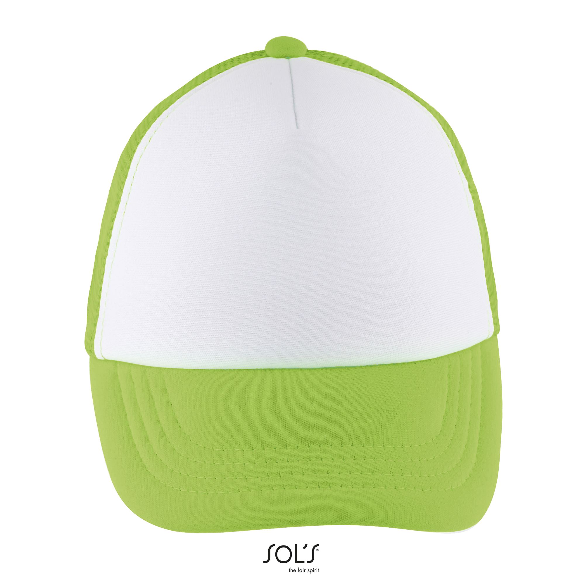NIÑOS BURBUJA - 516 - Blanco / Verde fluorescente