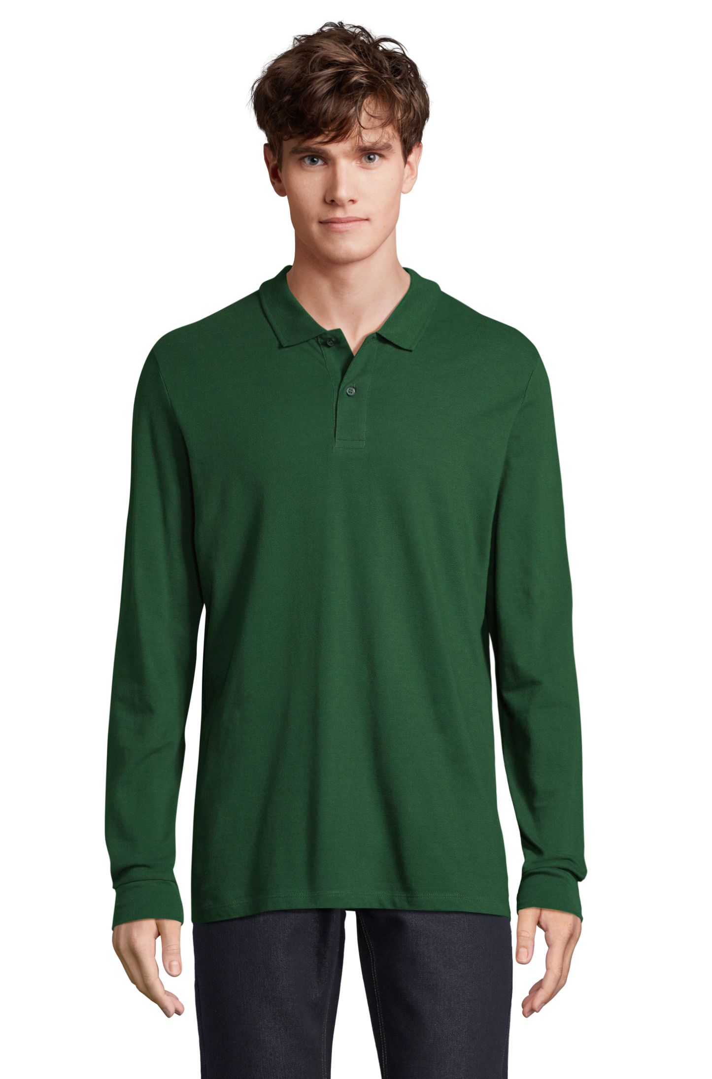 HOMBRES LSL PERFECTOS - 264 - Verde botella