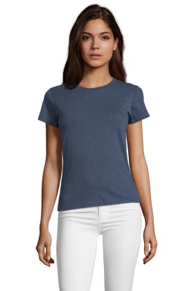 REGENT FIT MUJER - 222 - Denim melange