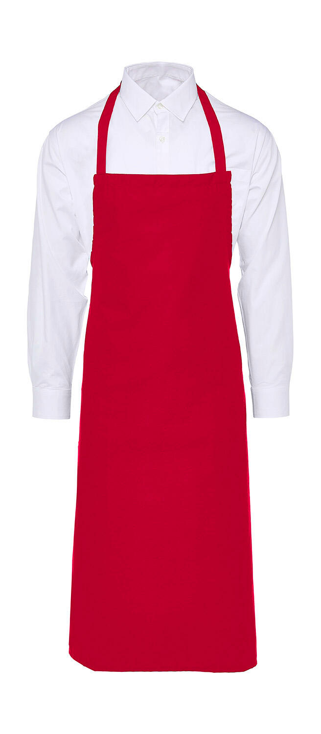 PARÍS - Delantal con peto - Rojo