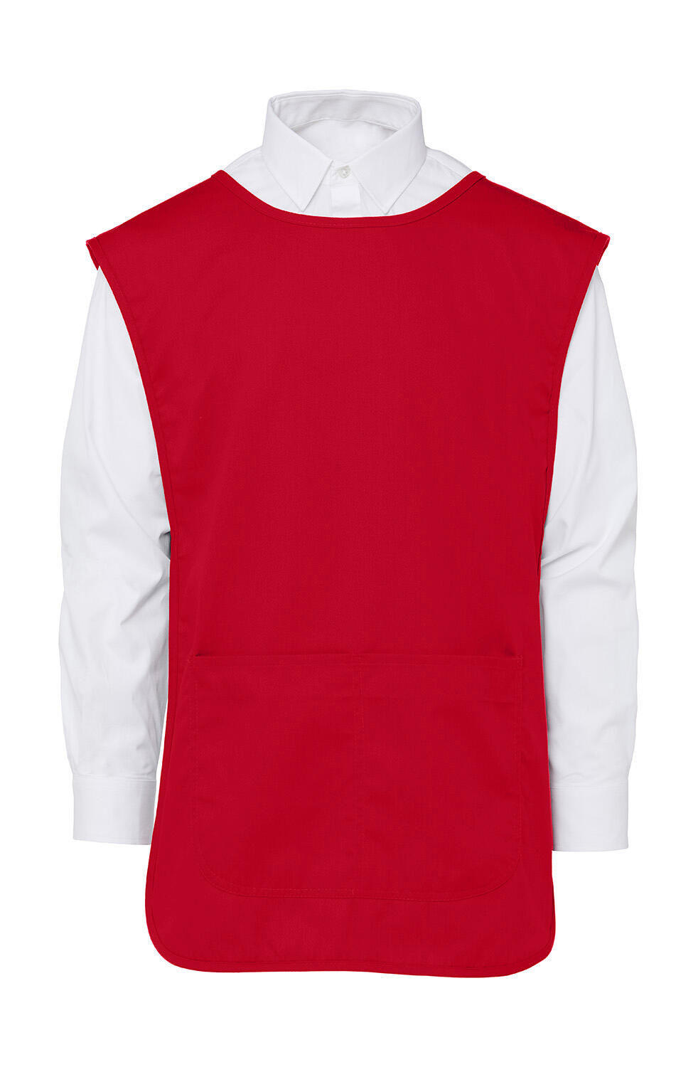 MADRID - Delantal tipo túnica para mujer - Rojo