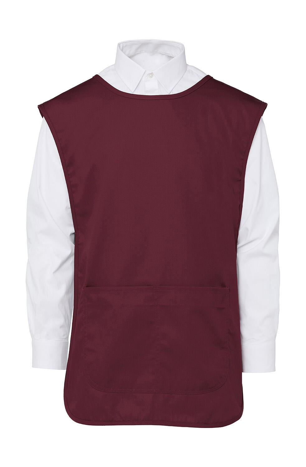 MADRID - Delantal tipo túnica para mujer - Borgoña