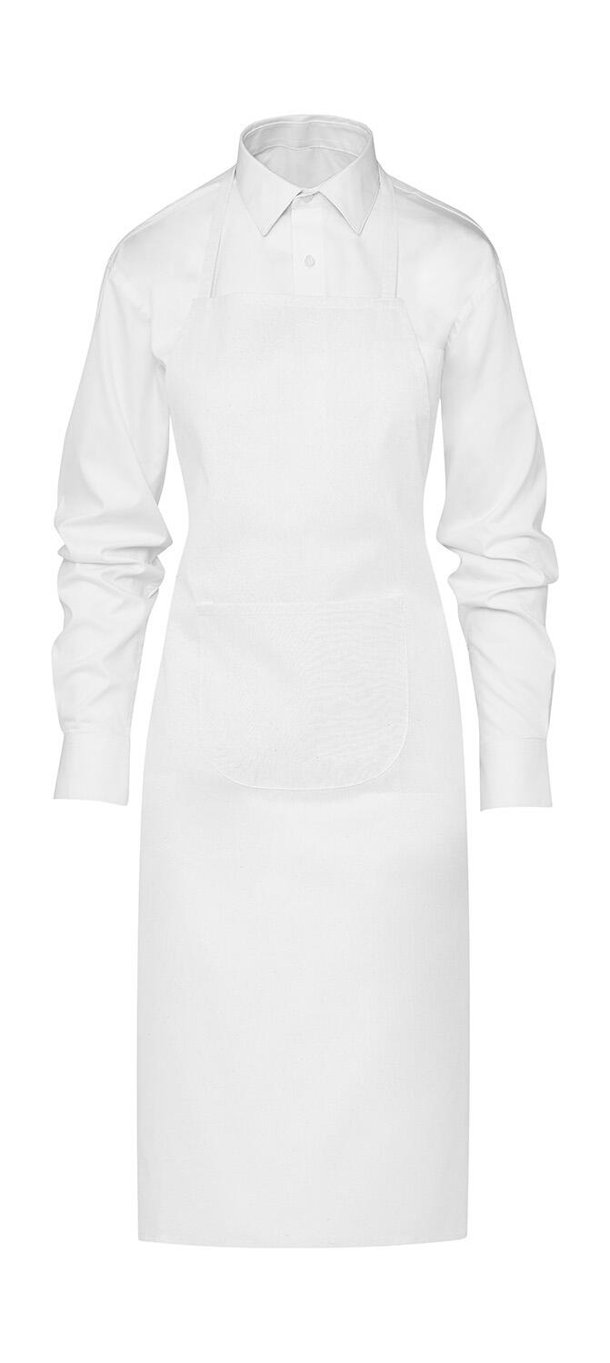 BUDAPEST - Delantal de festival con bolsillo - 000 - Blanco