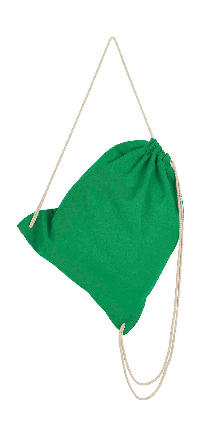 Mochila con cordón - 501 - Verde guisante