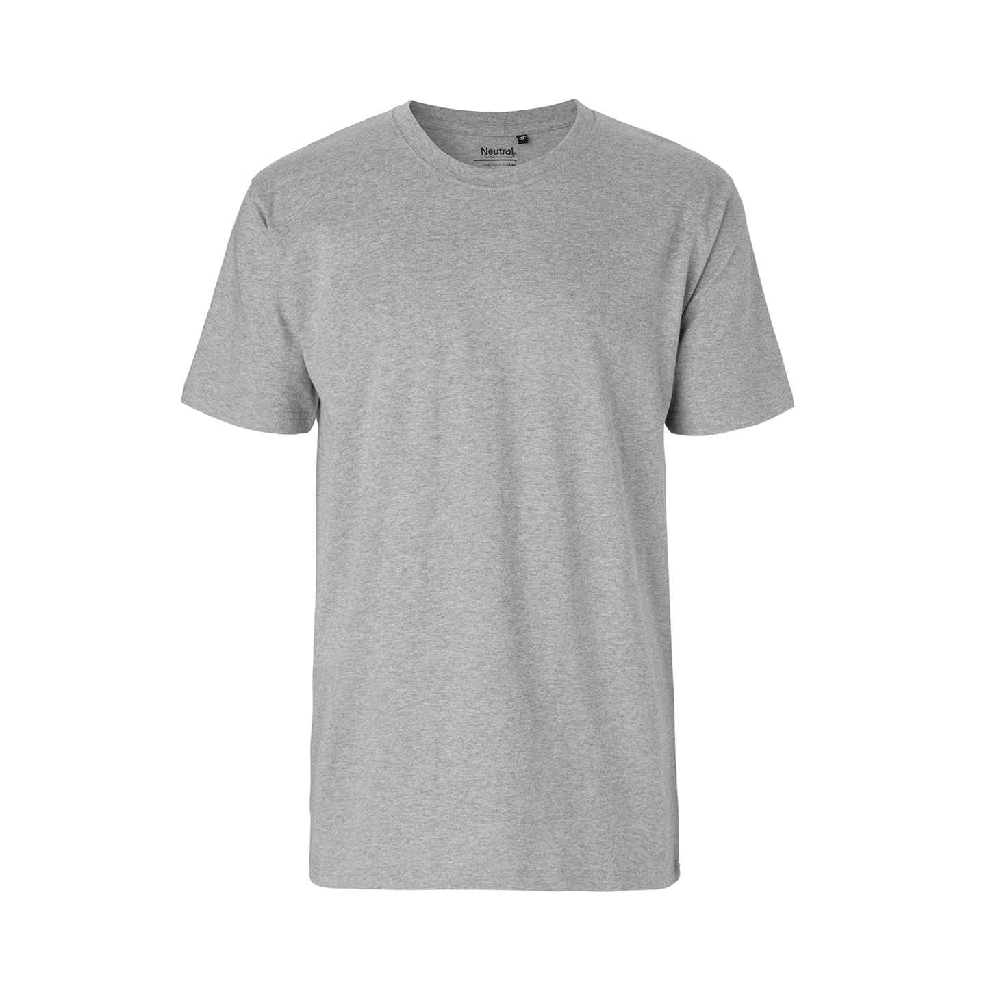 Camiseta de corte masculino - Gris Deportivo