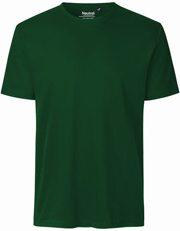 Camiseta de hombre con tejido interlock - Botella Verde