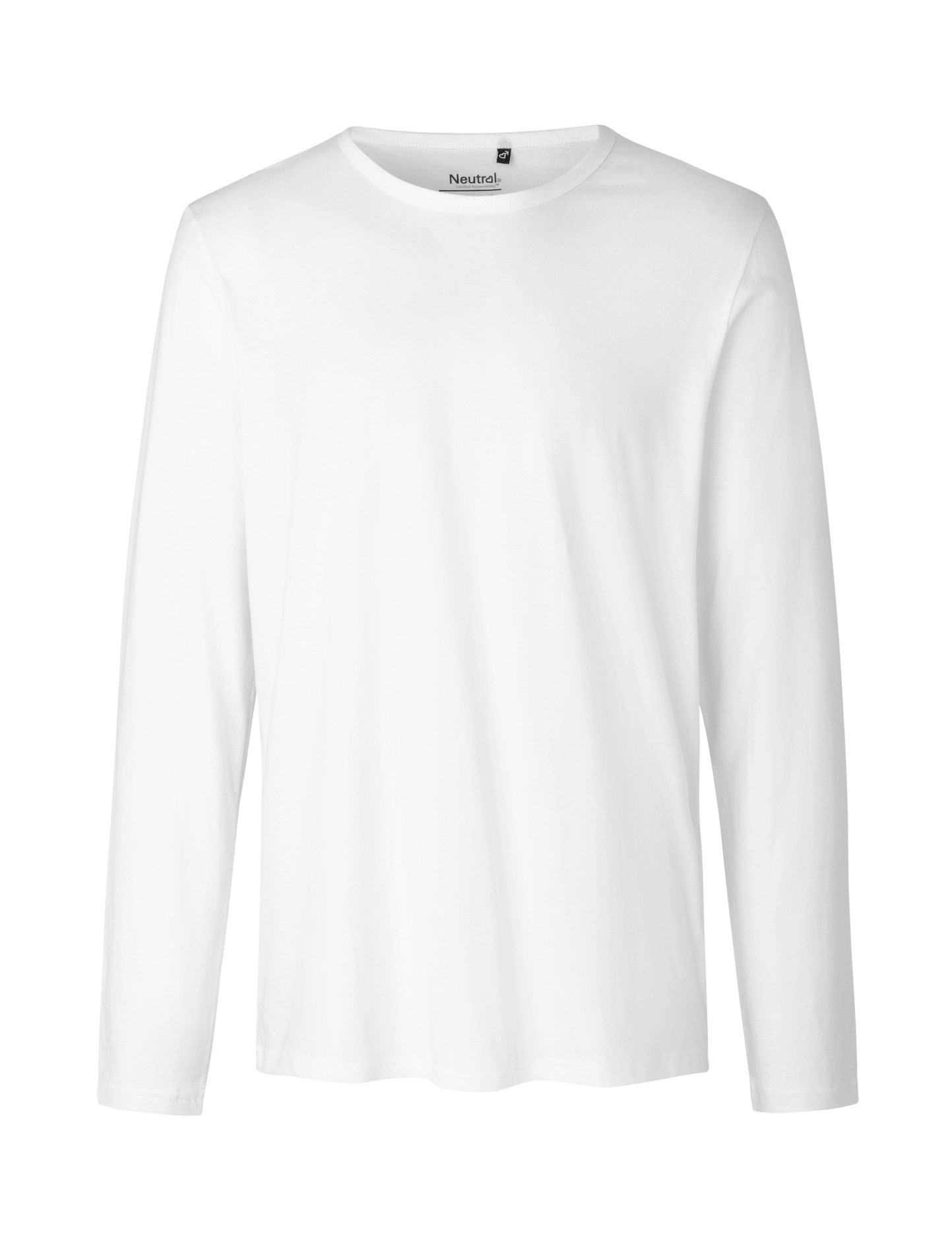 Camiseta de manga larga para hombre - 01 - Blanco OUT3
