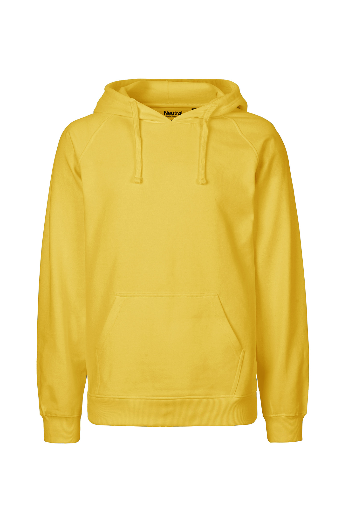 Sudadera con capucha para hombre - Amarillo