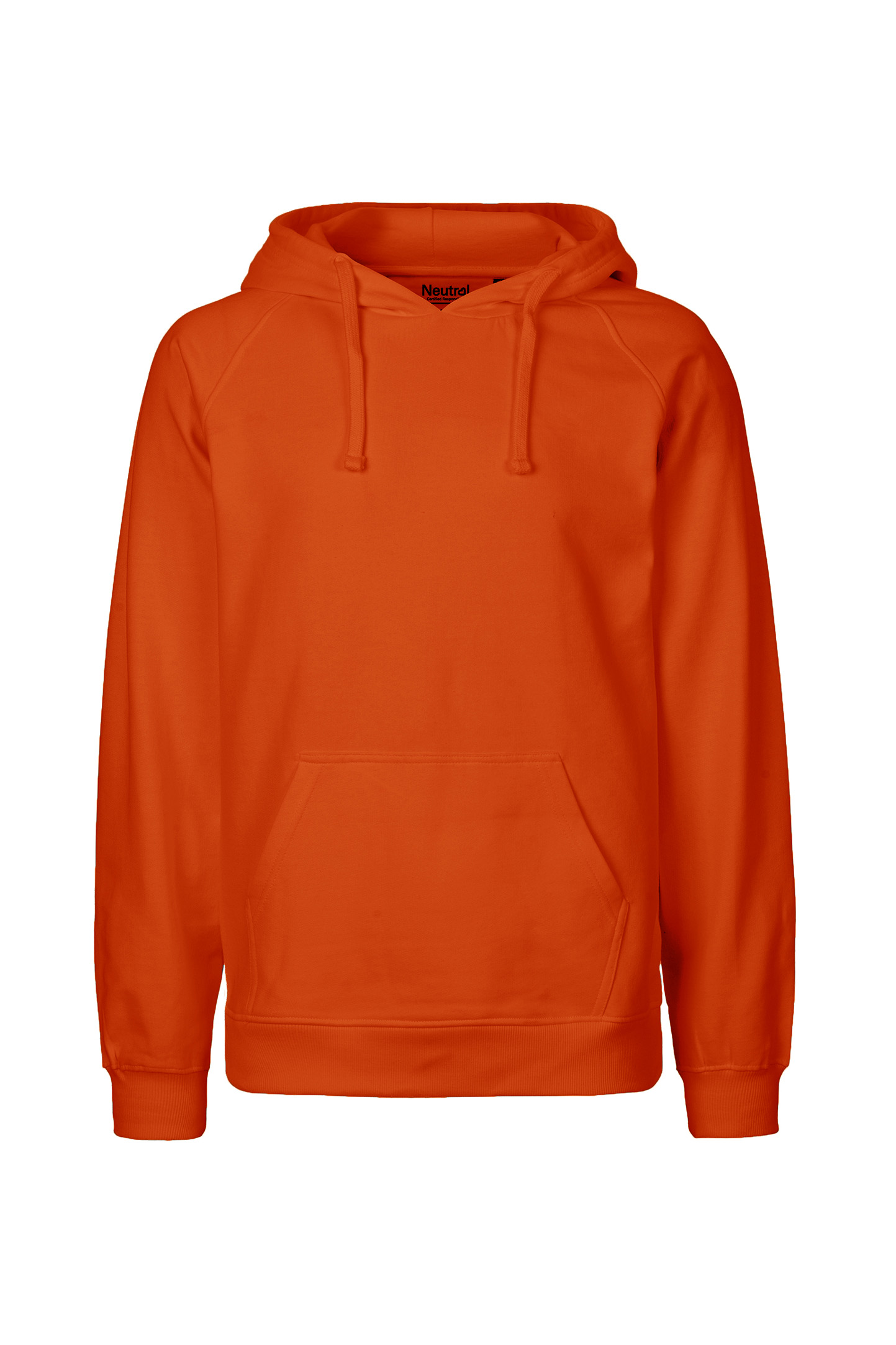Sudadera con capucha para hombre - Naranja