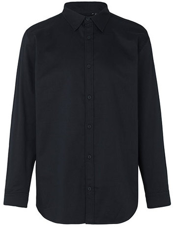 Camisa de sarga para hombre - 03 - NEGRO