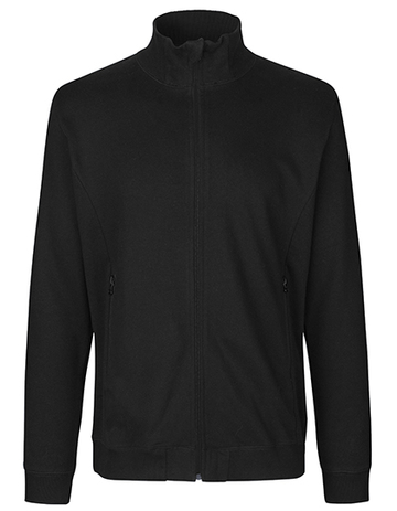 Chaqueta unisex de cuello alto - Negro