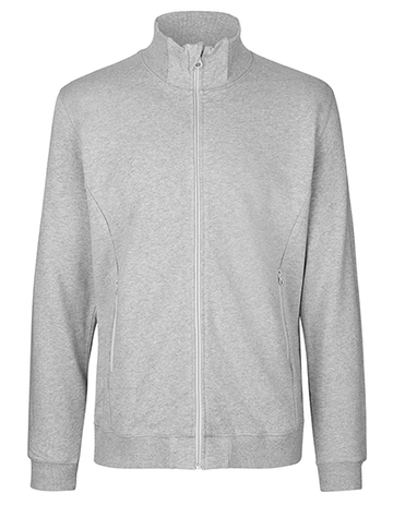 Chaqueta unisex de cuello alto - Gris Deportivo
