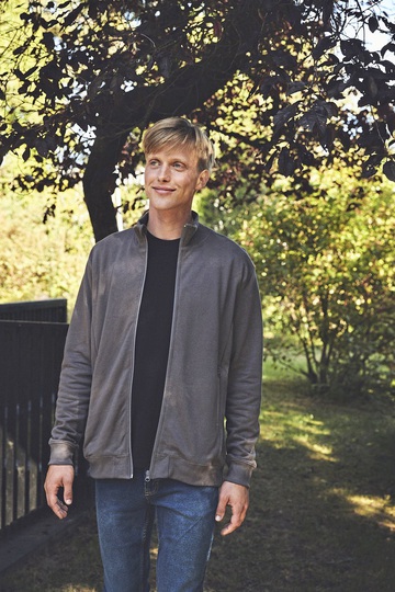 Chaqueta unisex de cuello alto