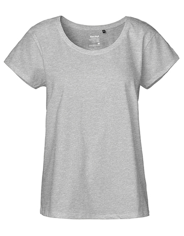Camiseta de mujer de corte holgado - Gris Deportivo
