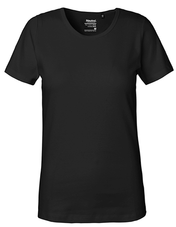 Camiseta de mujer de tejido interlock - Negro