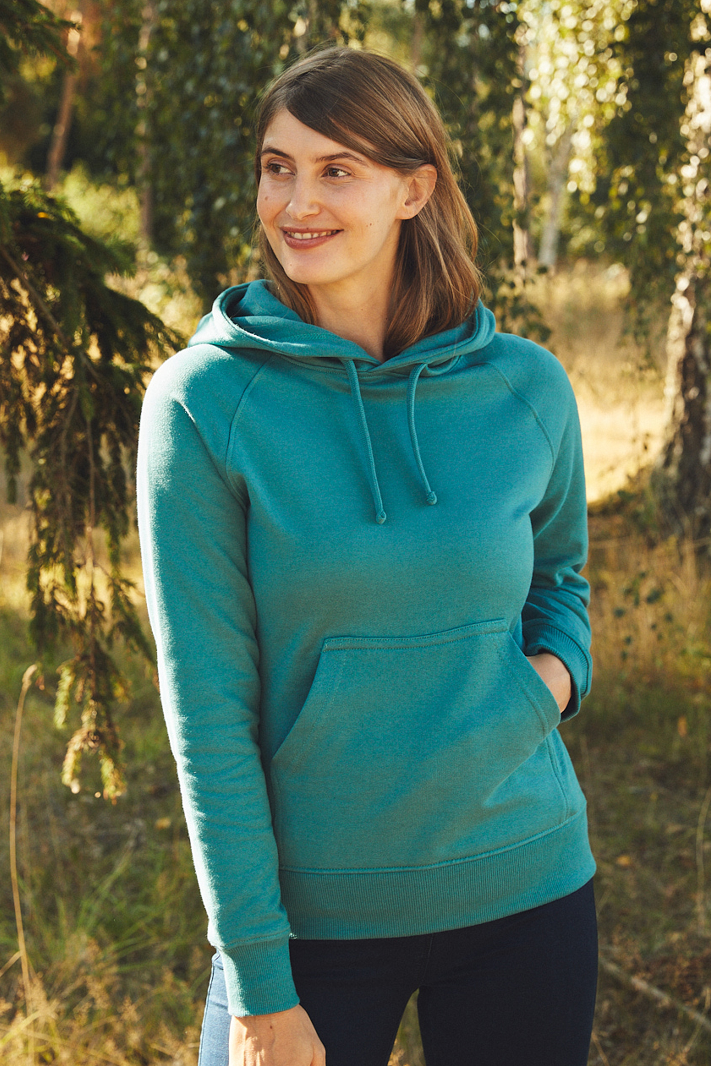 Sudadera con capucha para mujer