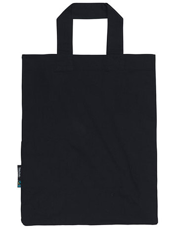 Bolsa de la compra de sarga - Negro
