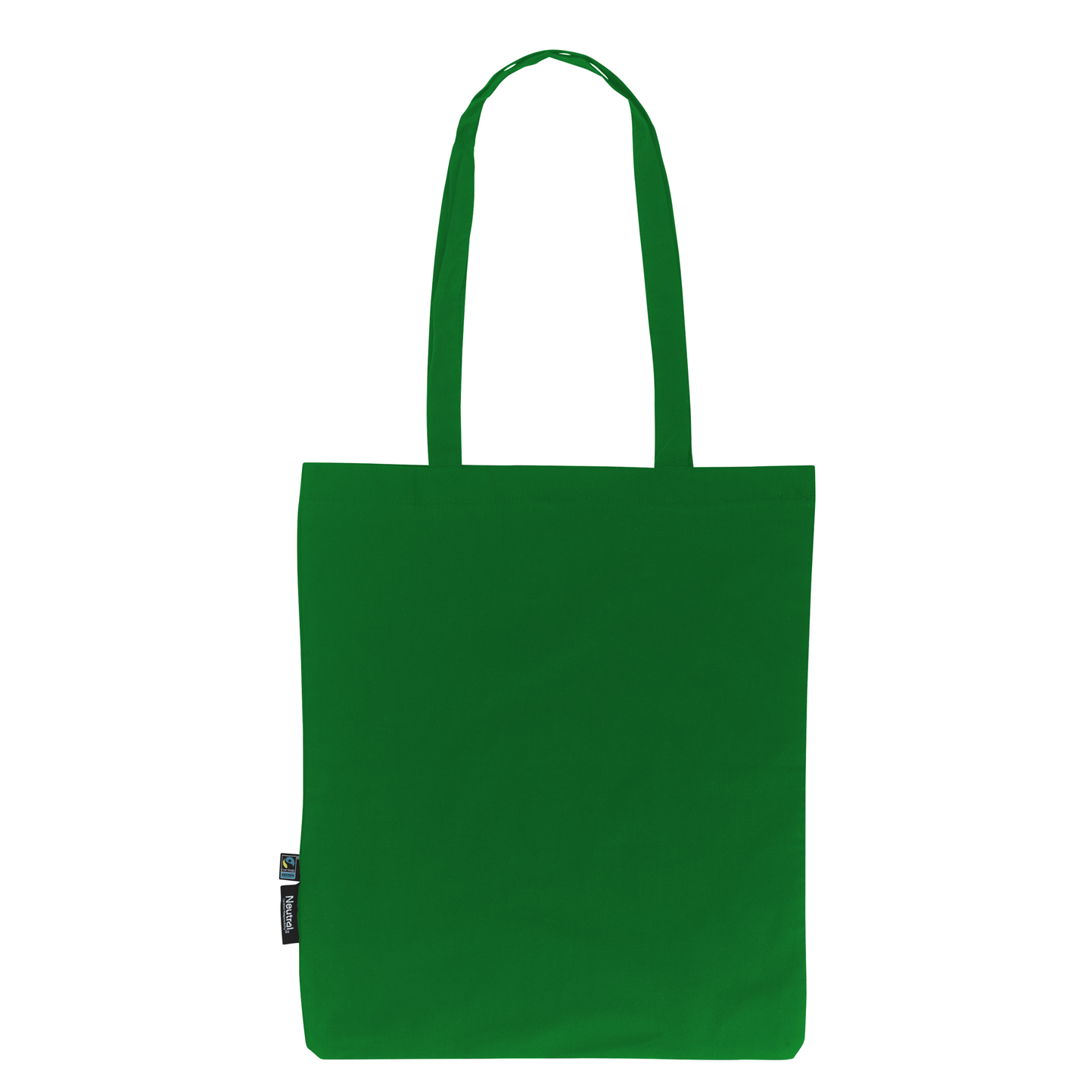 Bolsa de compras con asas largas - Verde