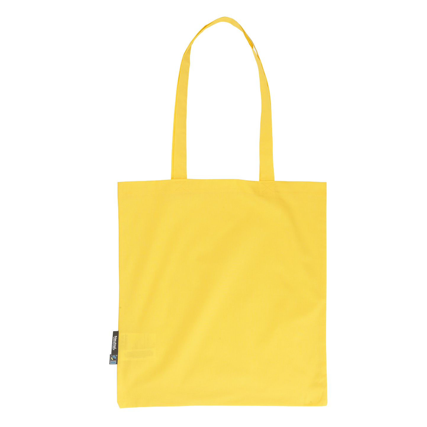 Bolsa de compras con asas largas - Amarillo