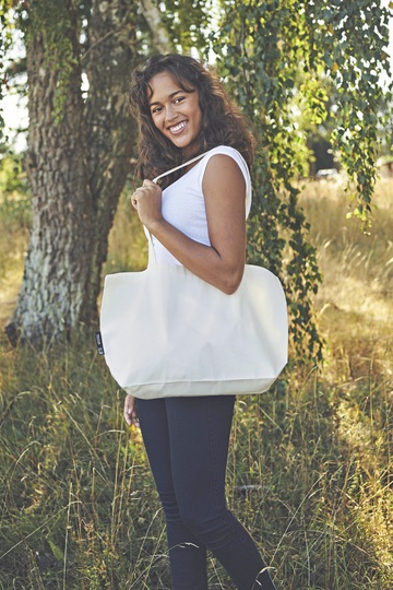 Bolsa de compras con fuelle