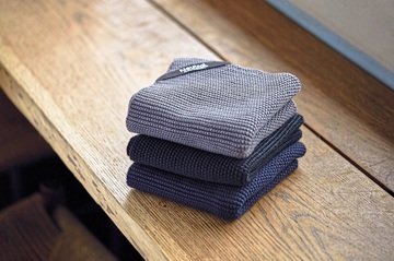 Paño de cocina de punto perlado (2 piezas)