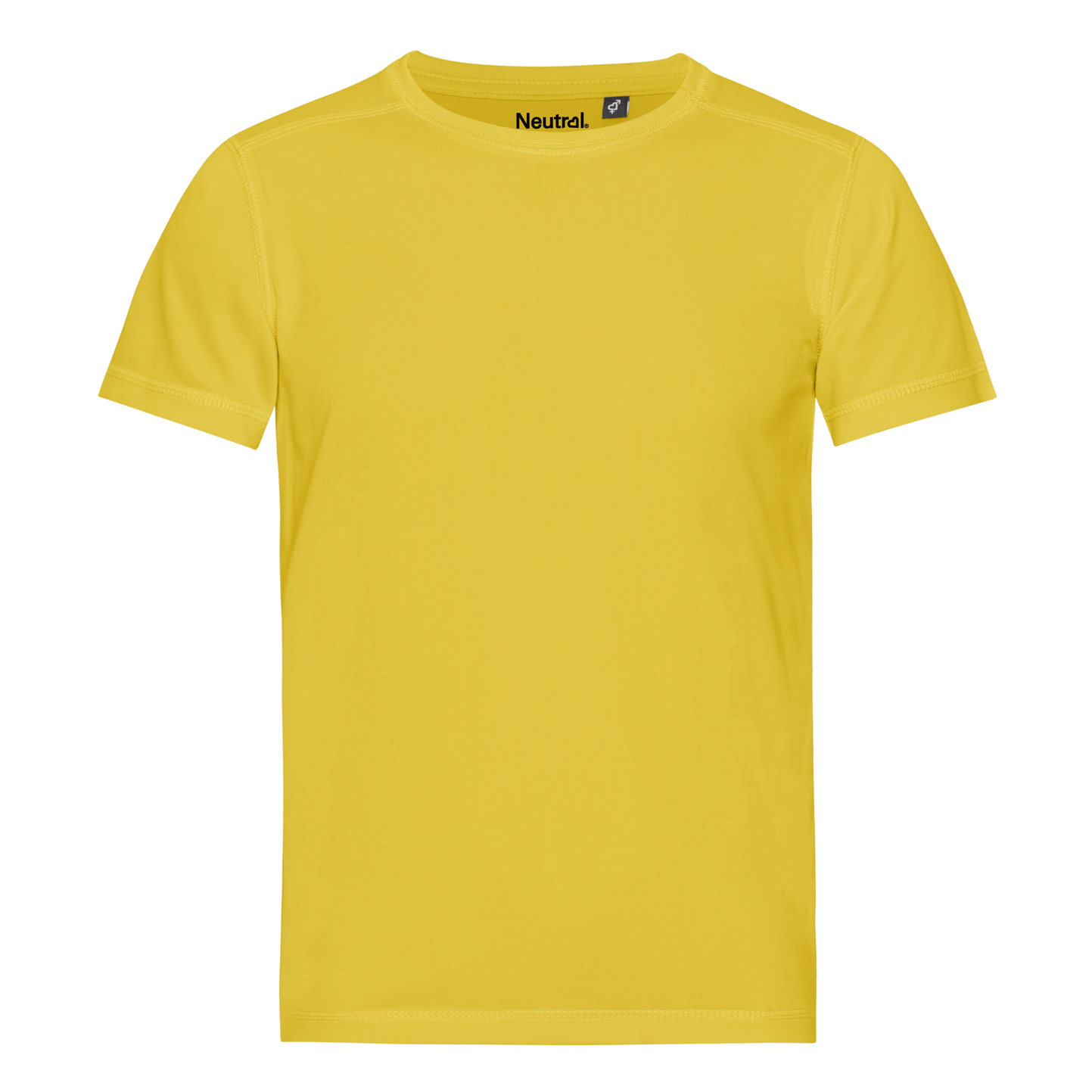 Camiseta infantil de algodón con diseño de tigre - AMARILLO