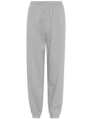Pantalones deportivos unisex con puños elásticos - Gris Deportivo