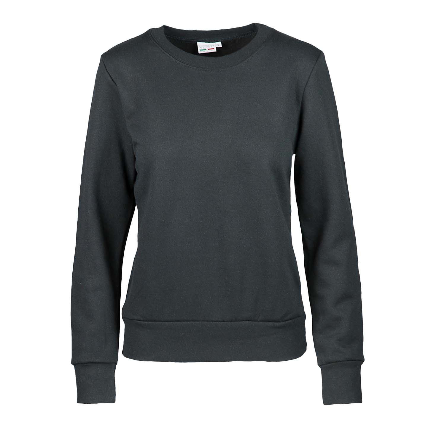 Sudadera de mujer G/C 70/30% Algodón/Pol 280 gr/m2 Negra Talla S - 12 - Negro