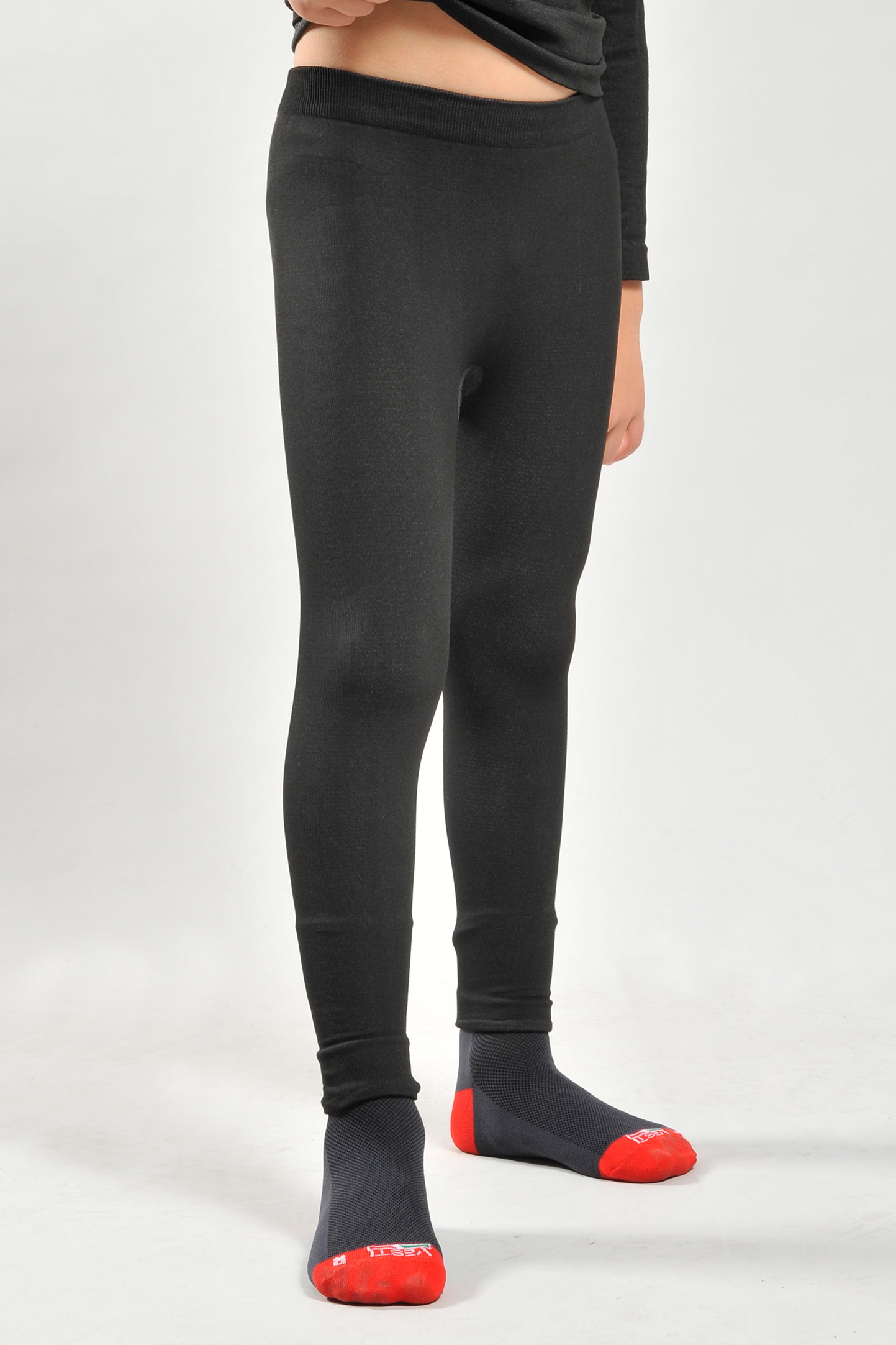 Base térmica infantil Fuson 75/20/5% Pol/Pmd/Ela Dark Shadow/Greggio M 7/8 años