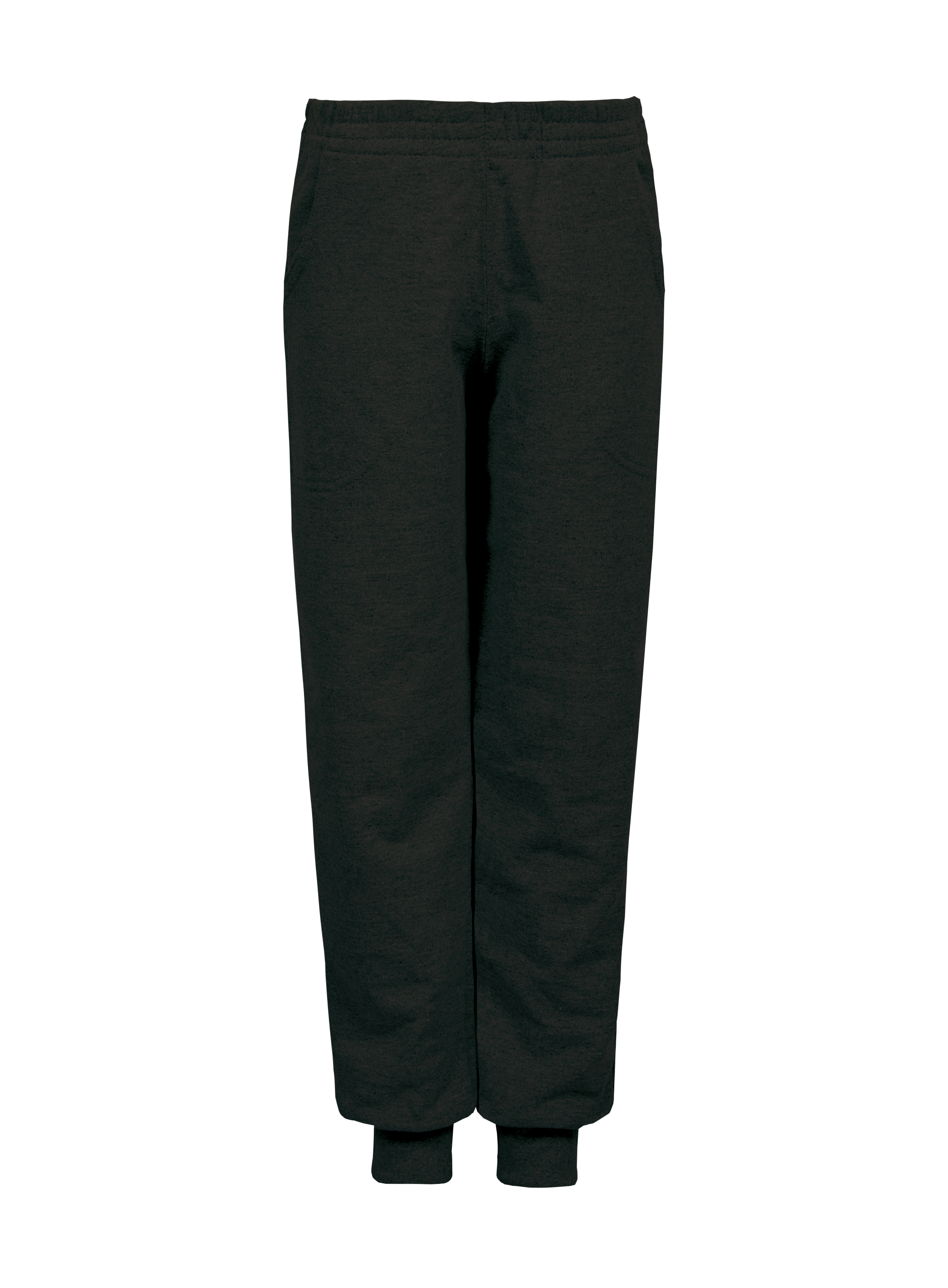 Sudadera con pantalón para niños, tejido de felpa 70/30% algodón/poliéster, 240 g, color negro, talla XXS 1/2 años. - 12 - Negro