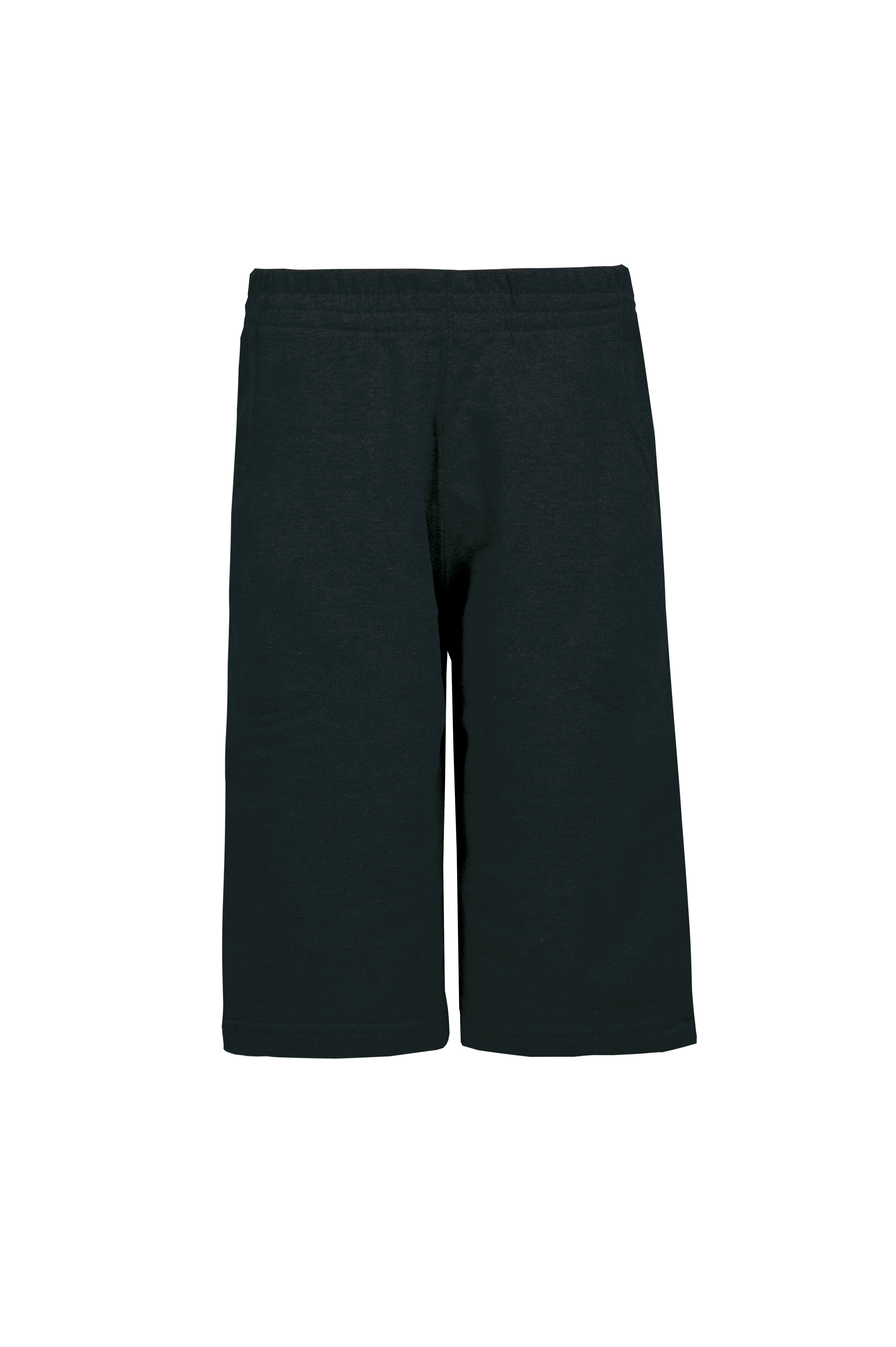 Sudadera infantil Bermuda de felpa 70/30% algodón/poliéster 240gr Negra XXS 1/2 años - Negro