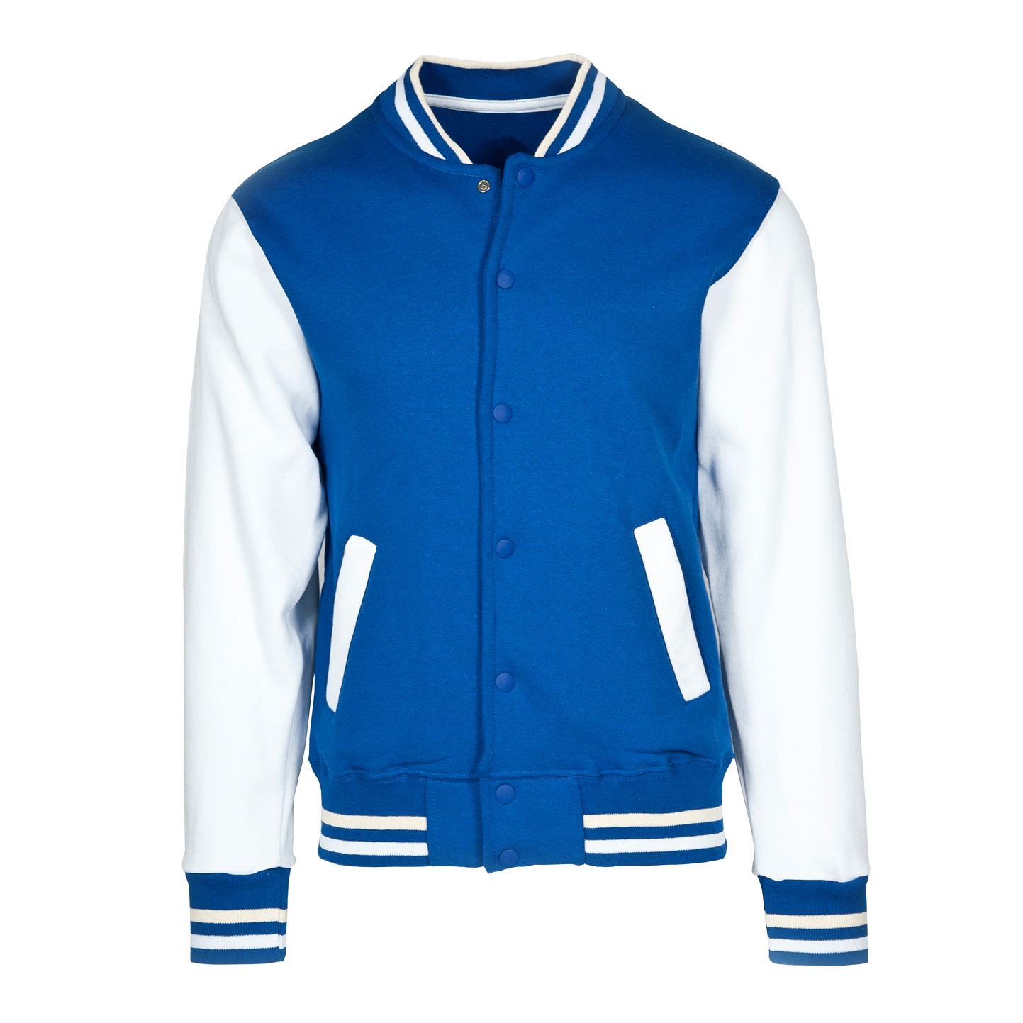 Chaqueta/sudadera infantil estilo Bicol.70/30% algodón/poliéster 300% azul/gris Talla S 5/6 años - Royal Sport/Blanco Talla S 5/6 años