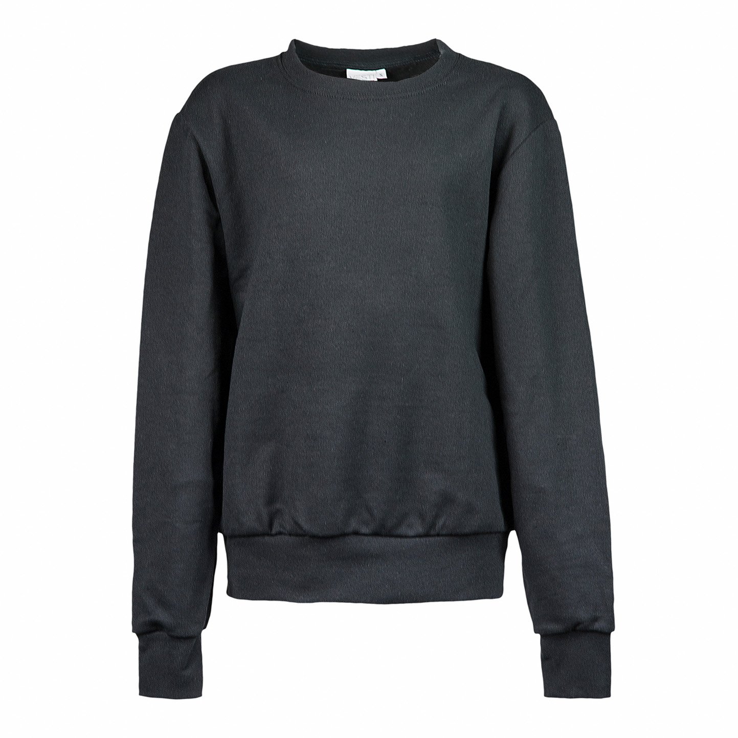 Sudadera infantil G/C 70/30% algodón/poliéster 280 gr/m Negro XXS 1-2 años - Negro