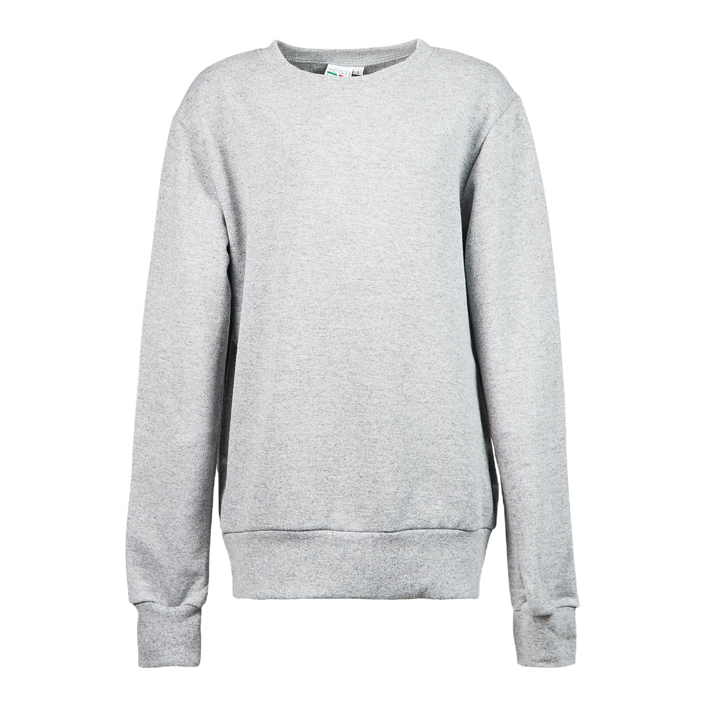 Sudadera infantil G/C 70/30% algodón/poliéster 280 gr/m Negro XXS 1-2 años - Ceniza