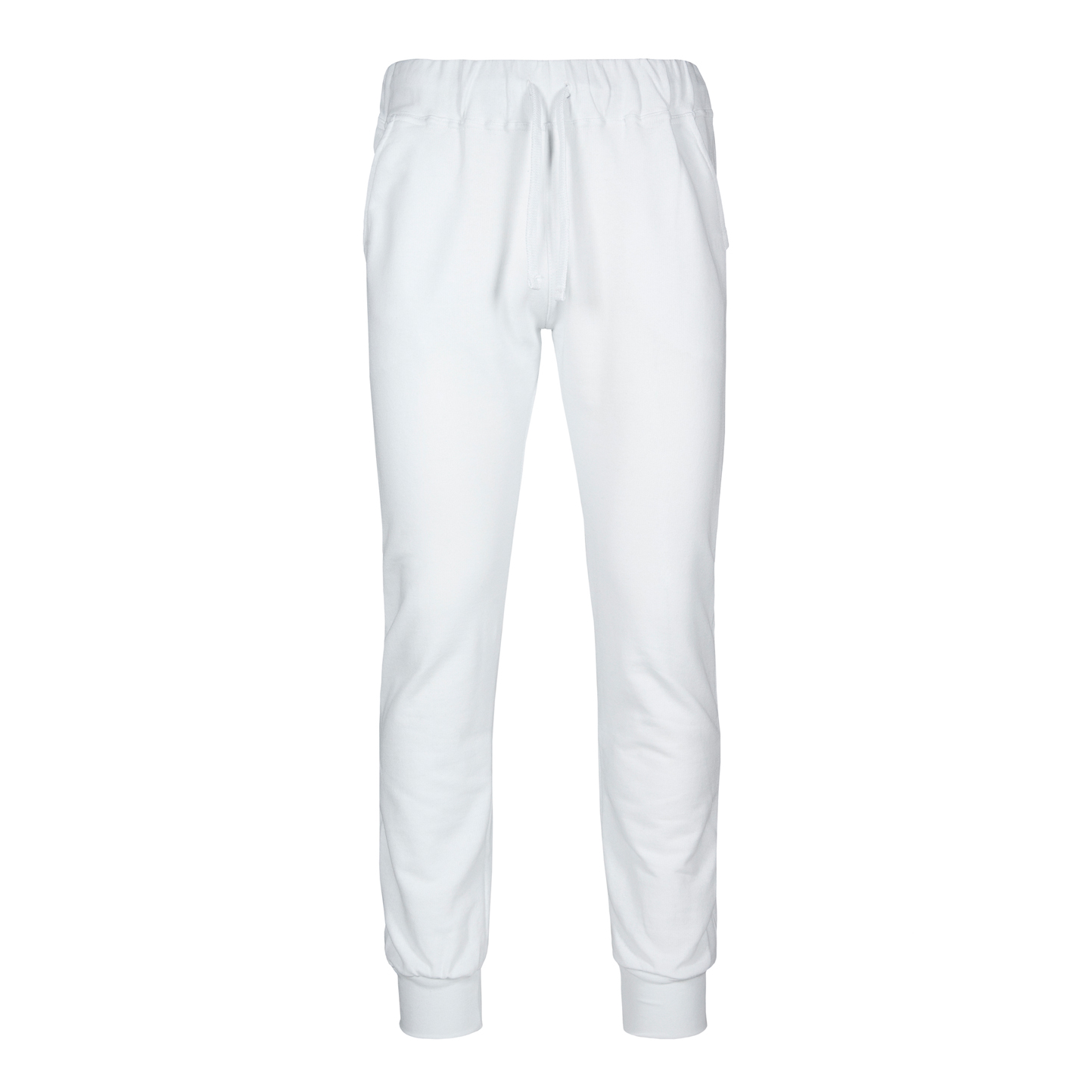Pantalones de felpa ajustados F/Terry 70/30% algodón/polímero 240 gr Negro XS - 99 - Blanco XS