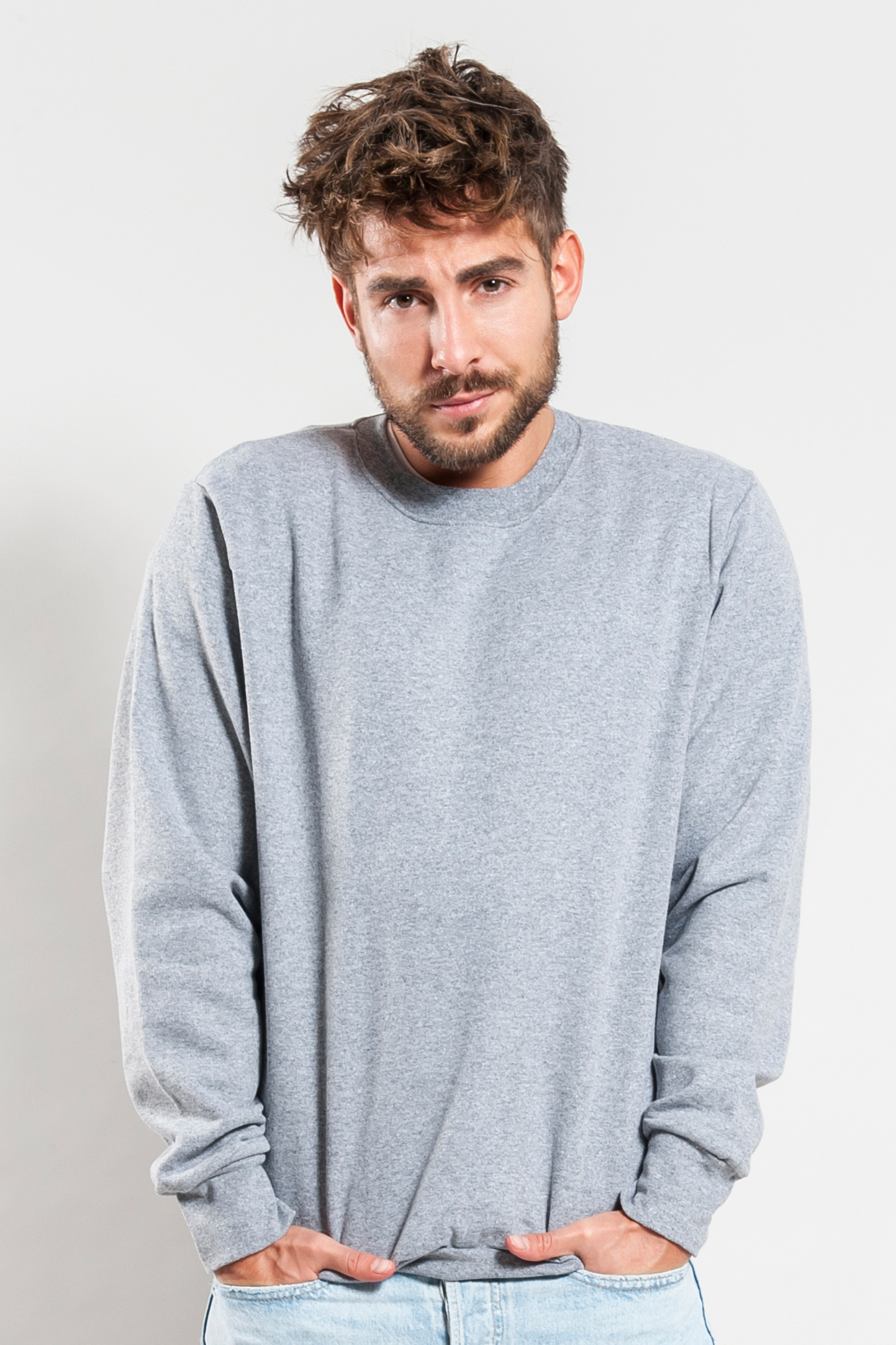 Sudadera F/Terry G/C 70/30% Algodón/Pol 240 gr/m2 Negra S