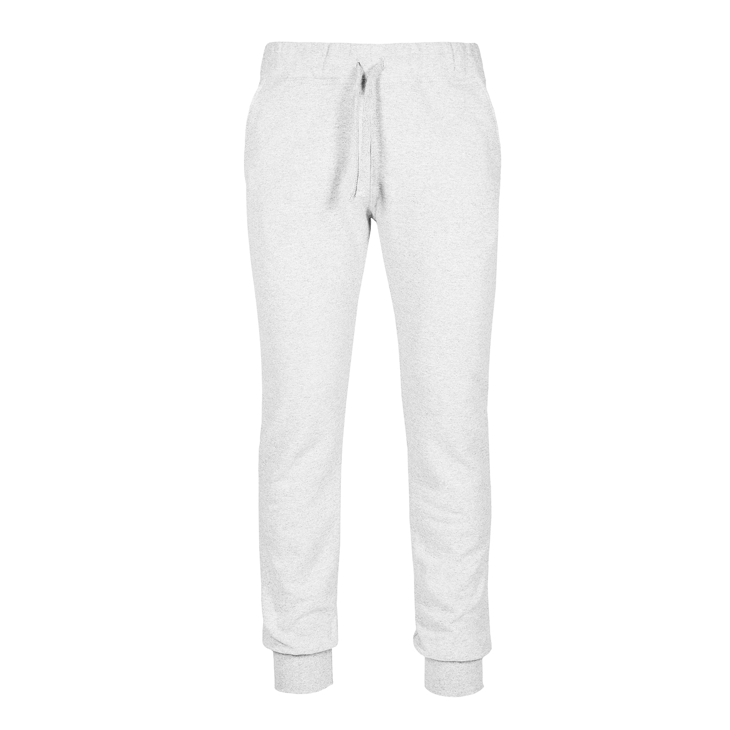 Pantalones de felpa ajustados 70/30% algodón/poliéster 280 gr/m2 Negro XS - 99 - Blanco XS