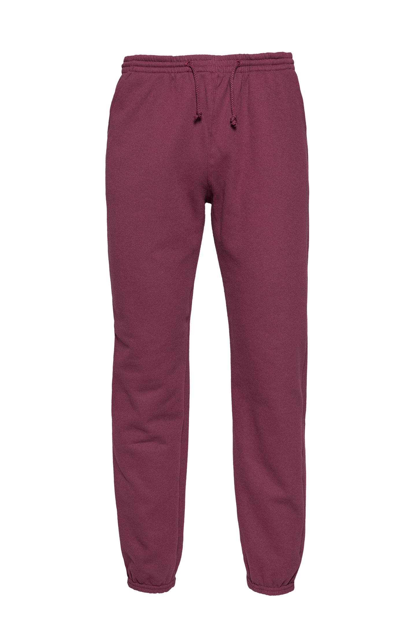 Pantalones de felpa 70/30% algodón/poliéster 280 gr/m2 Negro XXS - 48 - Burdeos Sport XXS 1/2 años