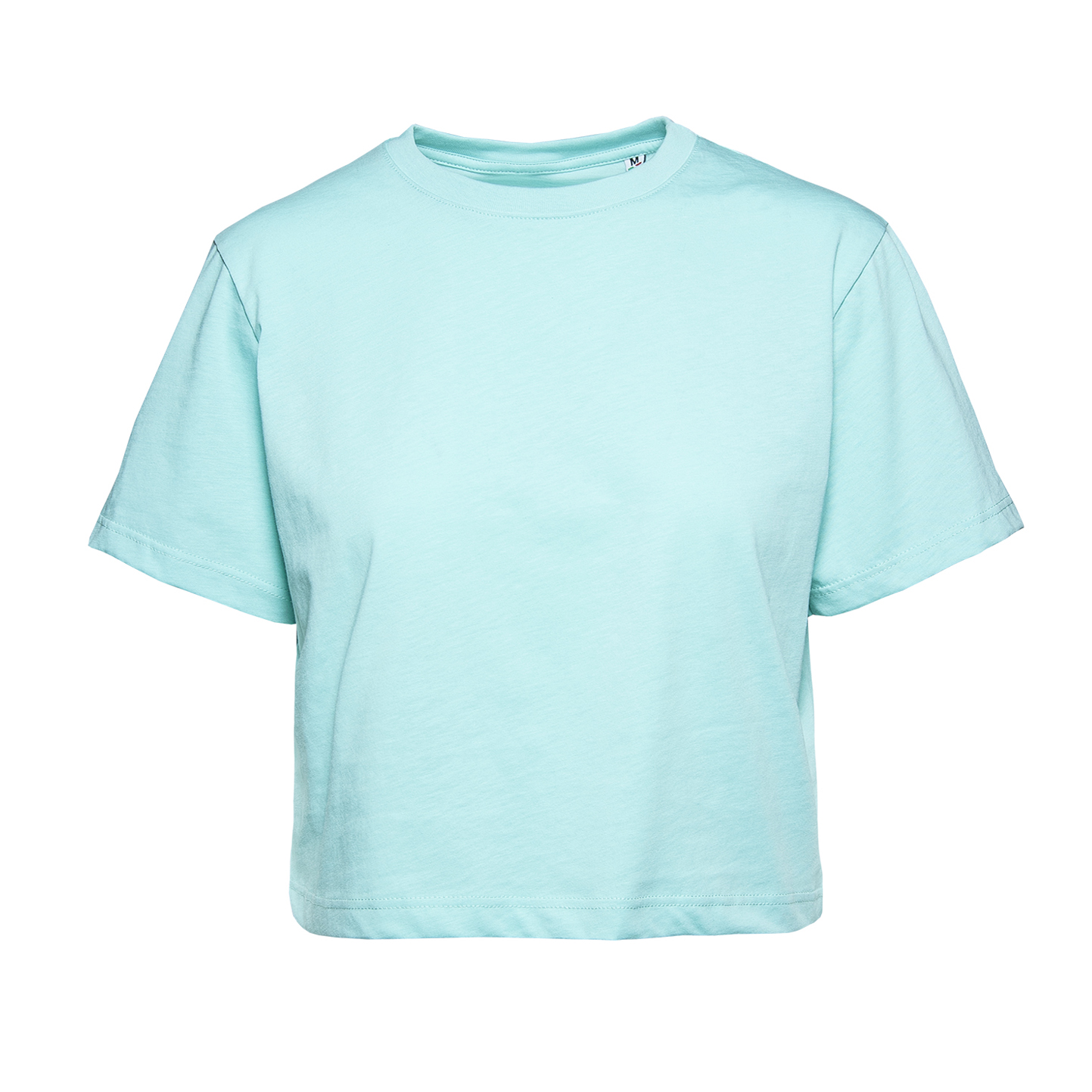 Camiseta corta para mujer G/CM/C 100% algodón 140 g/m2 Gris jaspeado claro XS - Aqua Marine XS