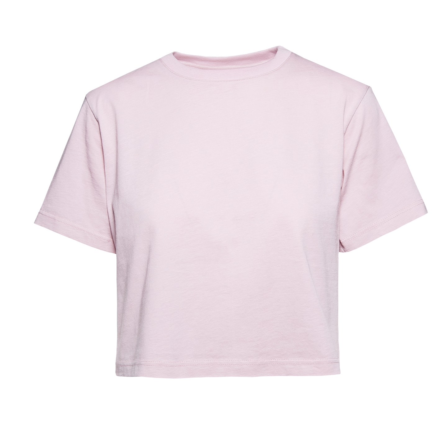 Camiseta corta para mujer G/CM/C 100% algodón 140 g/m2 Gris jaspeado claro XS - Rosa XS
