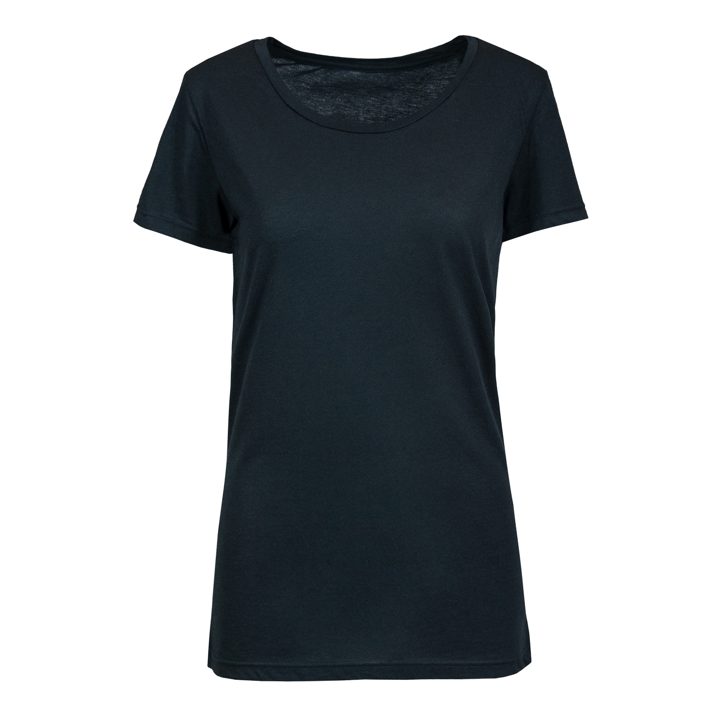 Jersey de mujer de modal C/TM/C 50/50% algodón/modal, 110 gr/m, negro, talla S - 12 - Negro