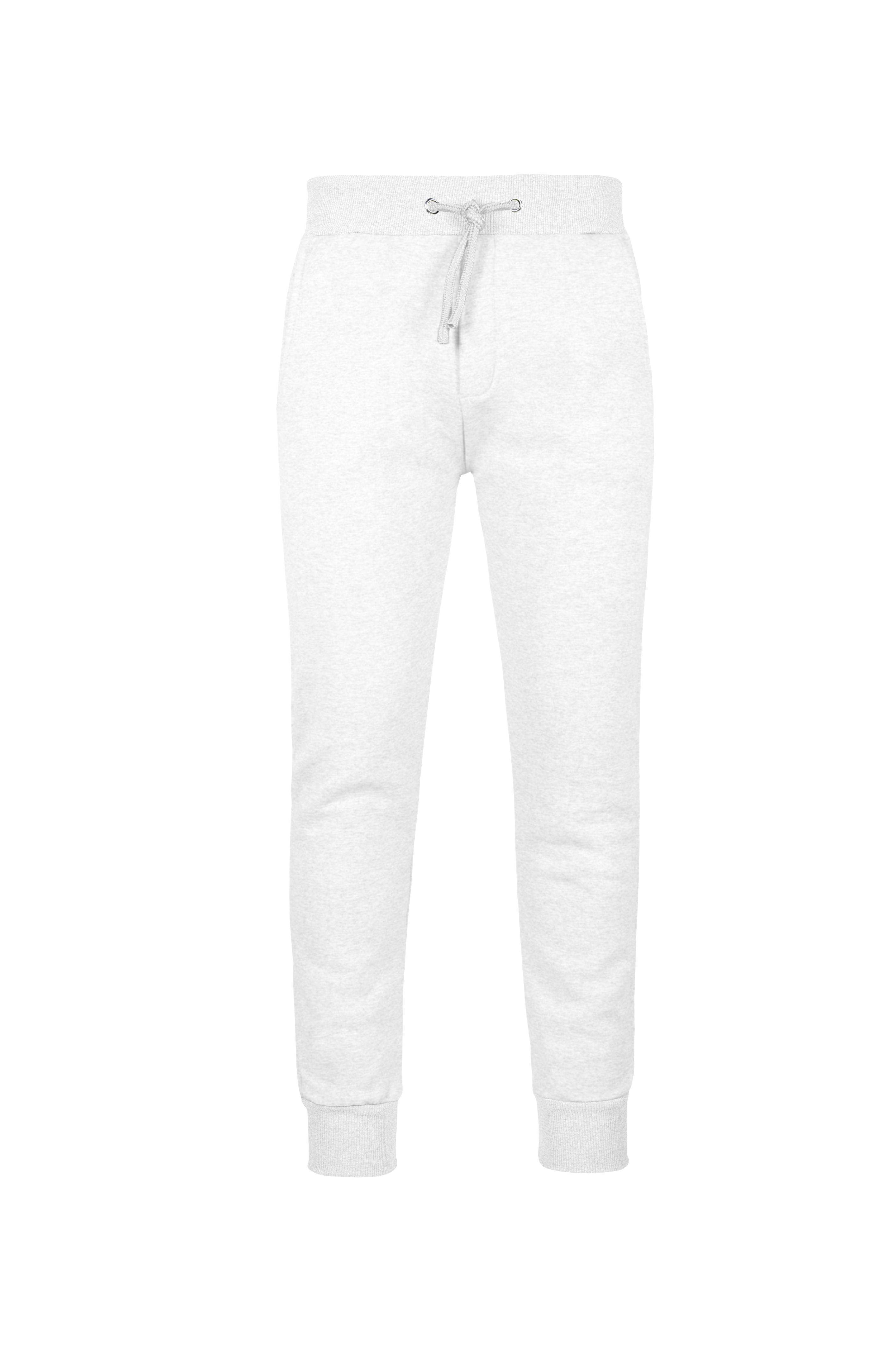 Pantalones de felpa 75/25% algodón/poliéster 320 gr/m2 Negro Talla S - 98 - Blanco crema S