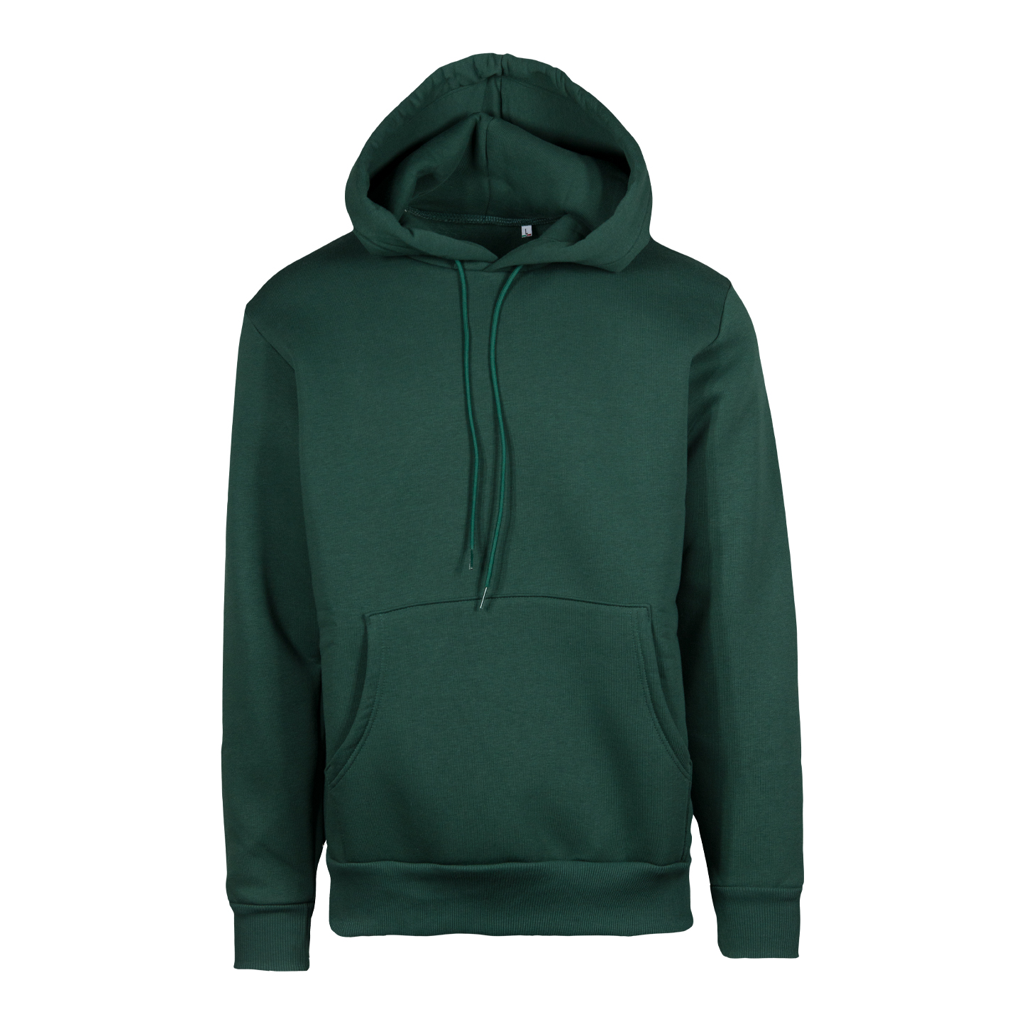 Sudadera con capucha suave. 75/25% algodón/poliéster 320 gr/m2 Negra XS - VT - Verde bosque XS