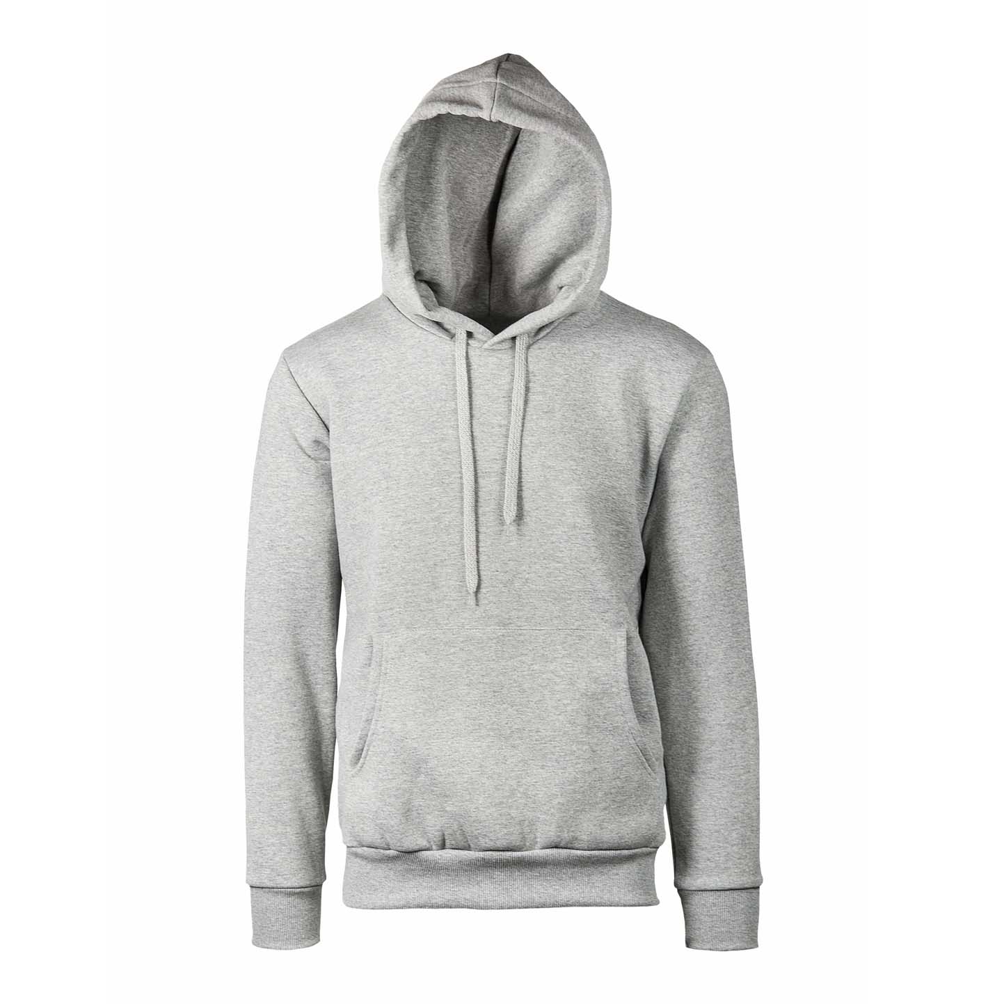 Sudadera con capucha F/Terry 100% algodón 320 gr/m2 Negra XS - MC - Melange claro S
