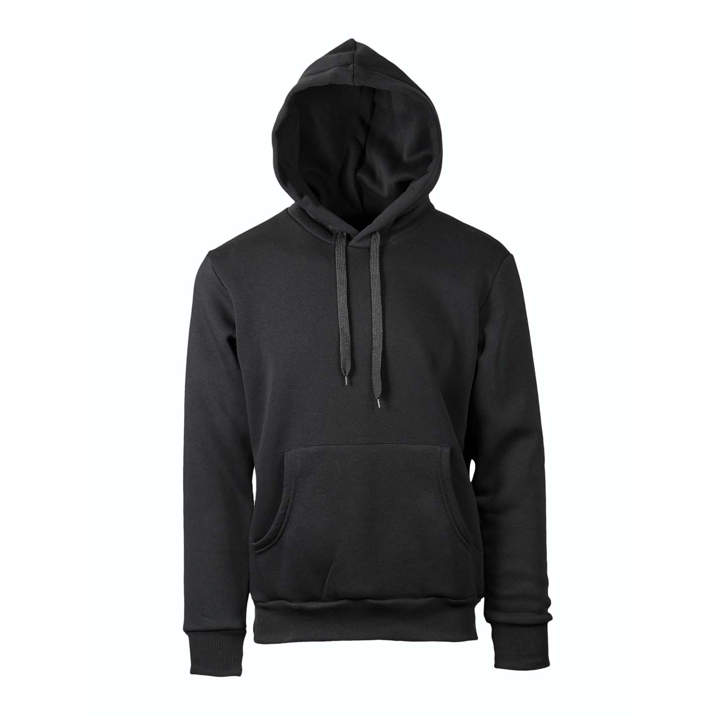 Sudadera con capucha F/Terry 100% algodón 320 gr/m2 Negra XS - 12 - Negro