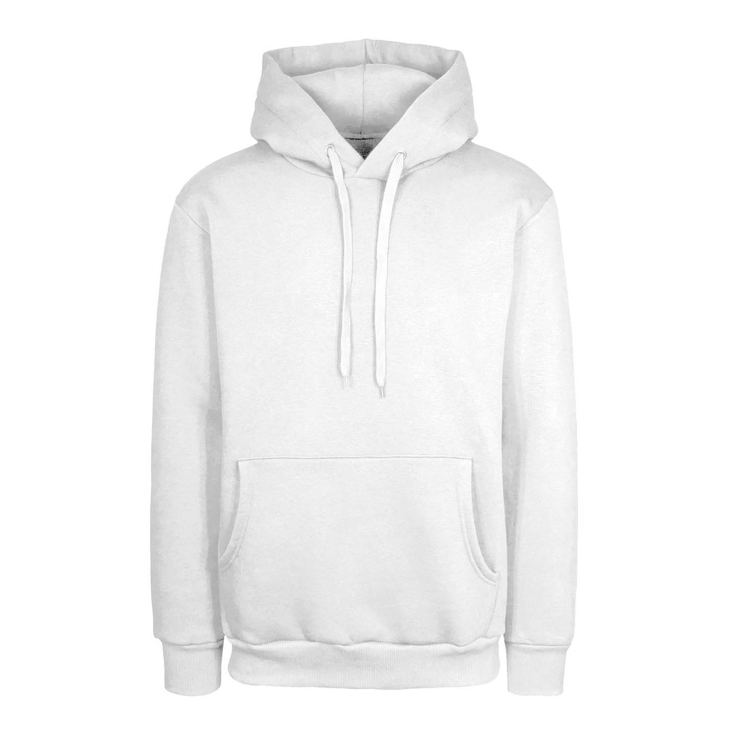 Sudadera con capucha F/Terry 100% algodón 320 gr/m2 Negra XS - 98 - Blanco crema S