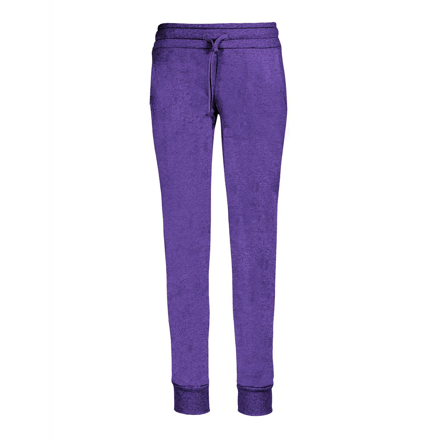 Pantalón sudadera New Fit para mujer, 75 % algodón/25 % poliéster, 320 g, negro, talla S - Morado XS